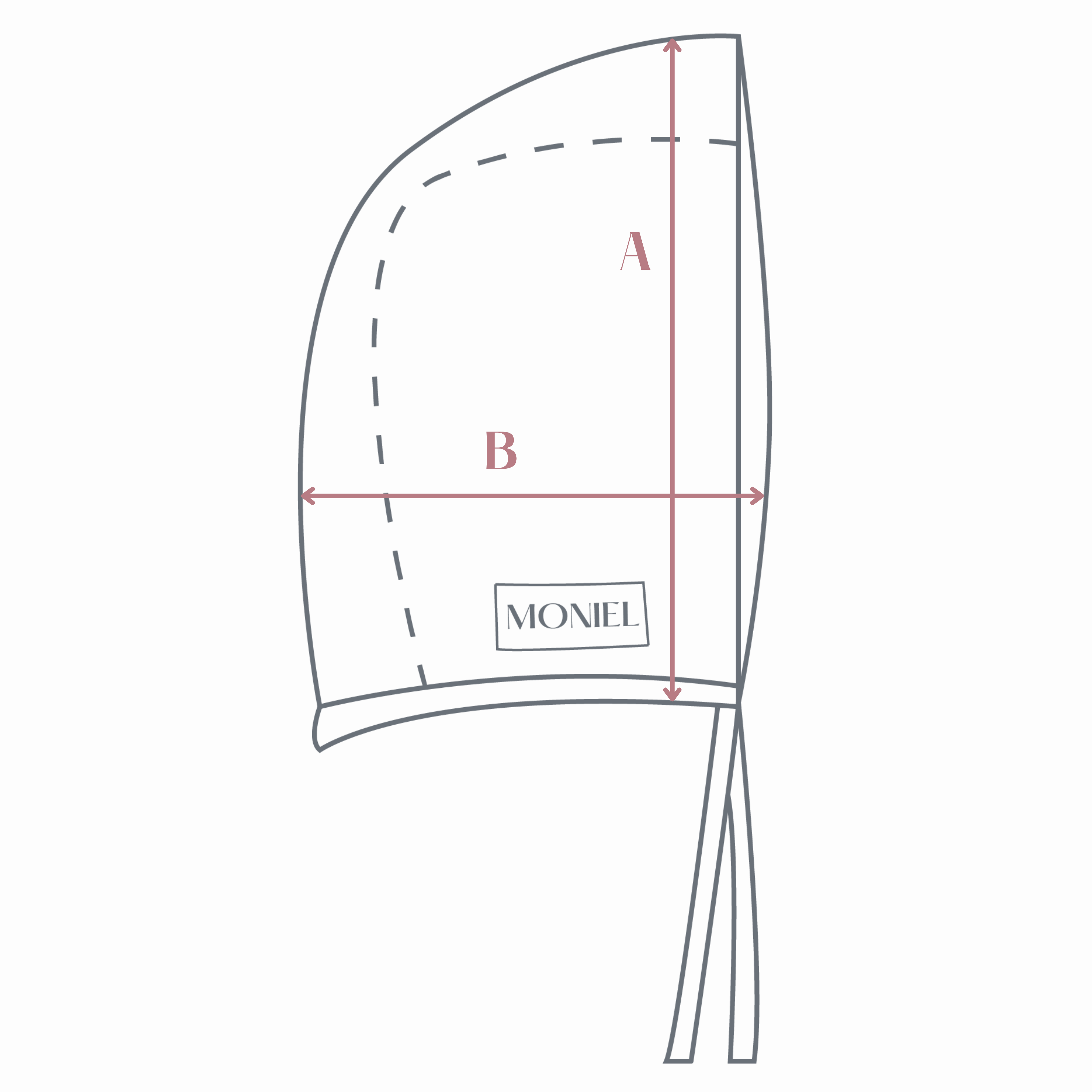 Velikostní tabulka zavazovací čepička